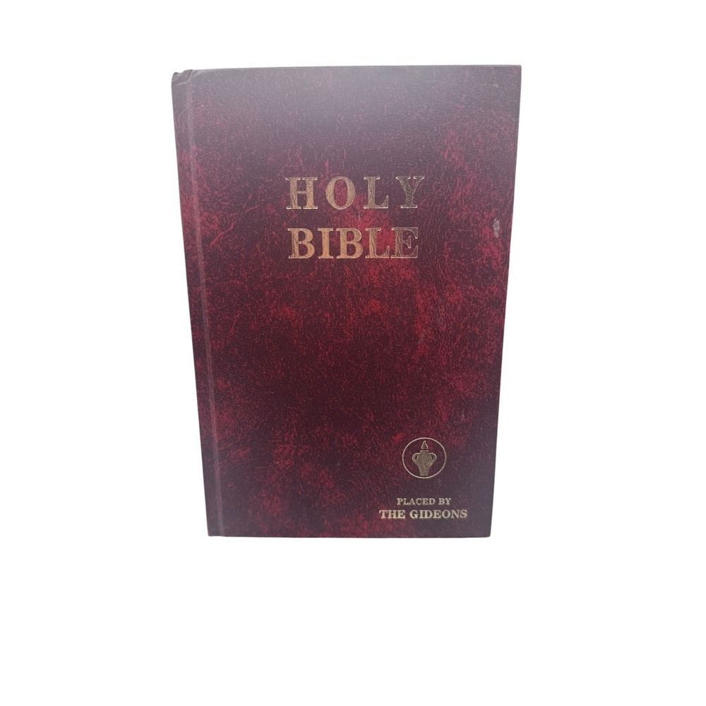 Gideons Holy Bible New King James Version NKJV Burgundy Thomas Nelson 1985 - Picture 2 of 7